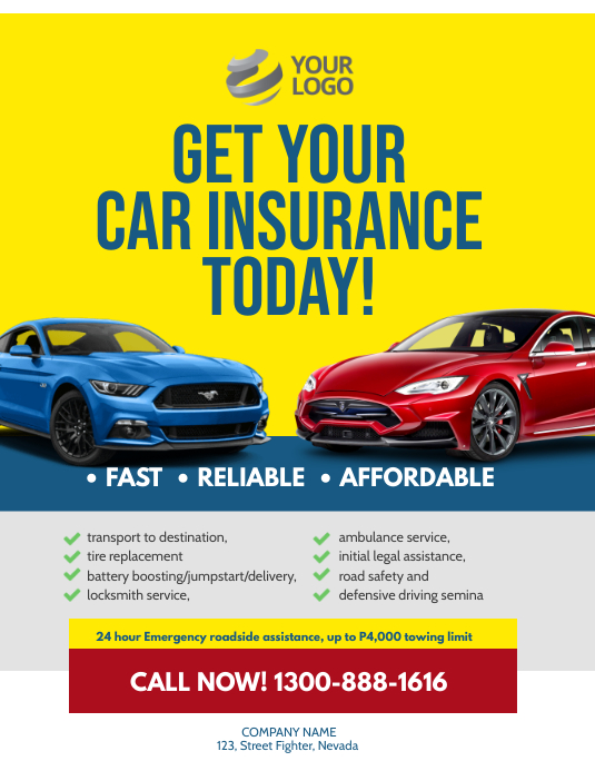 Auto Insurance Flyer