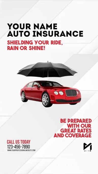 Car Insurance Social Media Ad Template | PosterMyWall