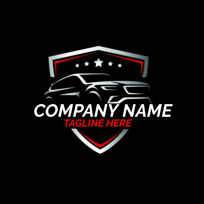 CAR LOGO โลโก้ template