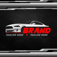 Car Logo Mockups template