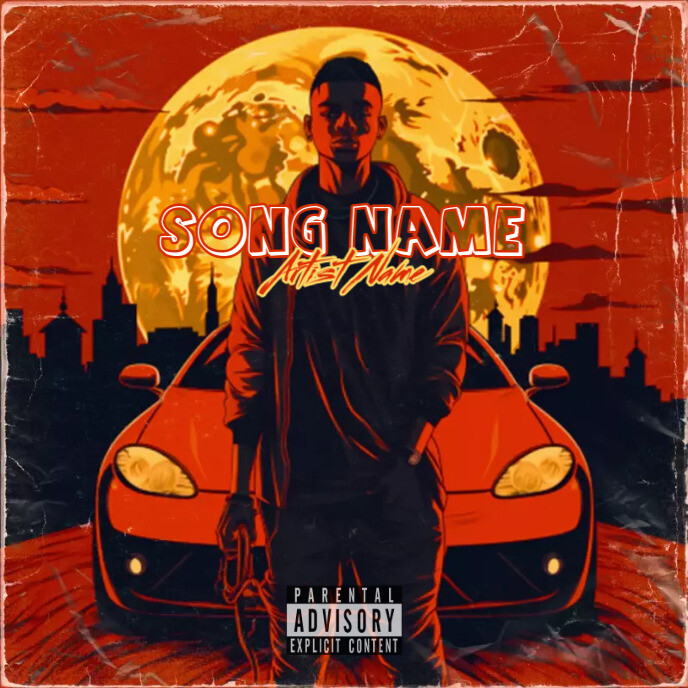 Copy of Car Man Cover Album music art trap mixtape rap | PosterMyWall