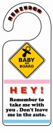 Cars, door hangers, road safety, child safety, autos, police Mezza pagina Letter template