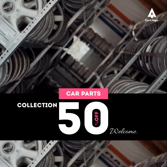 Car Parts/Service Video Ad Template | PosterMyWall