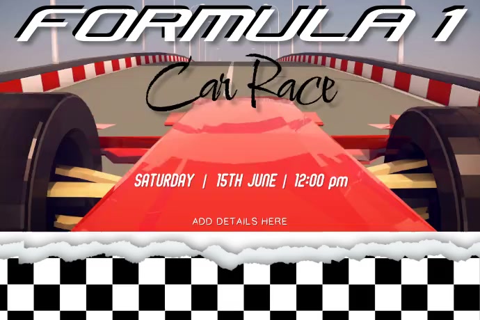 Race Car Template