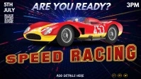 Car Race Template Post sa Twitter