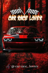 Drag race plate Template | PosterMyWall