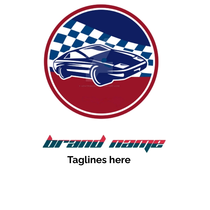 car racing 🏁 logo design Template | PosterMyWall