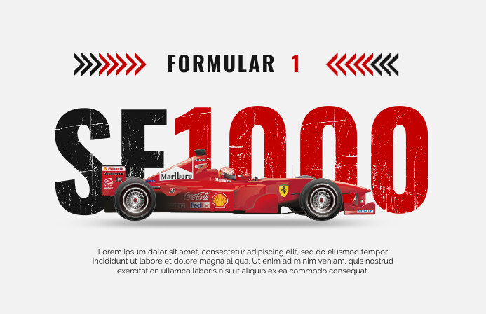 Car racing design template | PosterMyWall