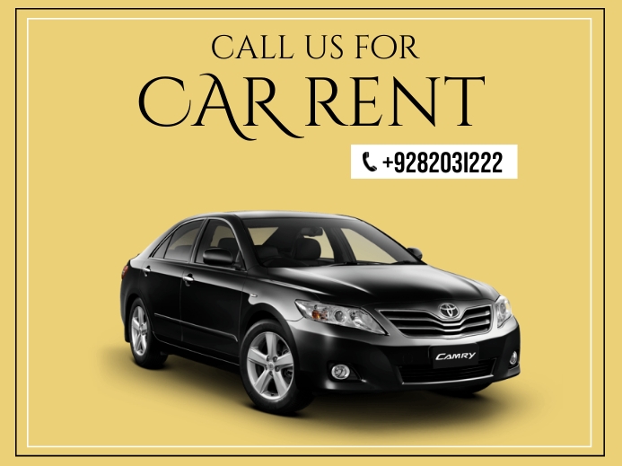 Car Rent Template | PosterMyWall