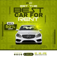 Car Rent Ads Template | PosterMyWall