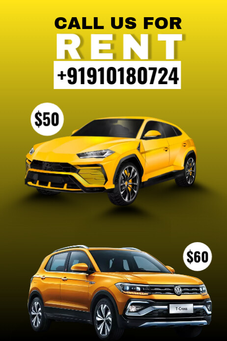 car rent Template | PosterMyWall