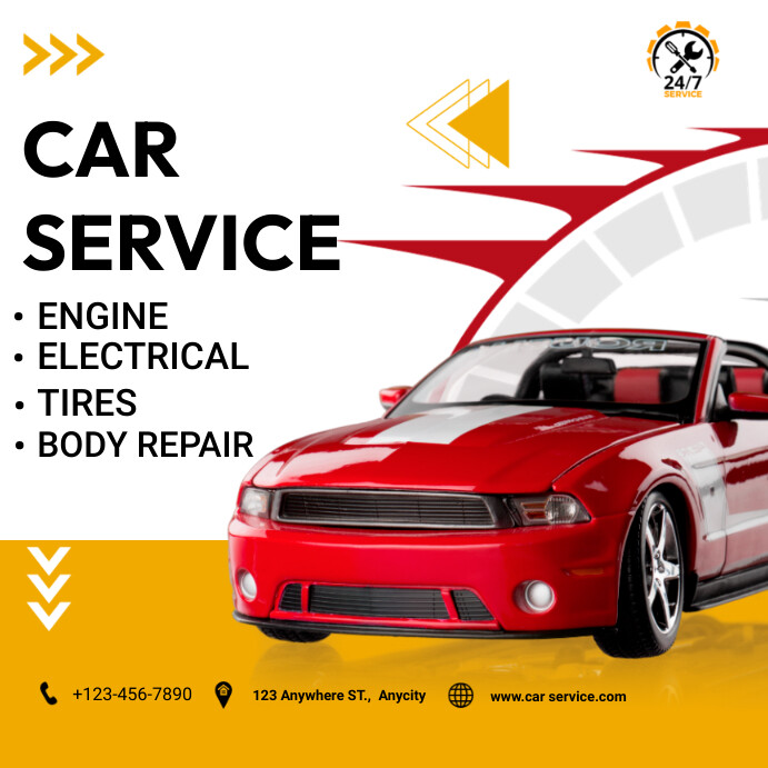 Copy of car rent services template | PosterMyWall