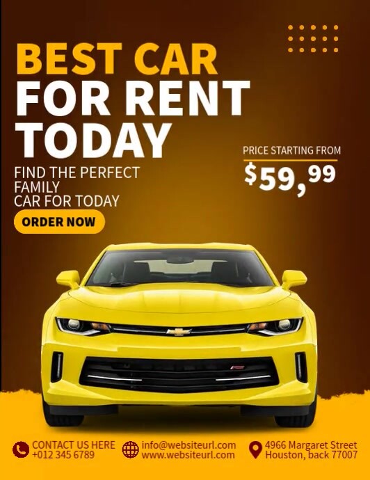 Lorry Rent Advertisements Car Rent Template Ads | PosterMyWall
