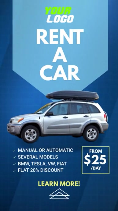 Car rental ad template instagram story PosterMyWall Car rental ad template instagram story PosterMyWall