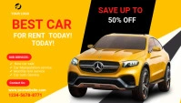 Car Rental Blog header template