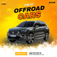 Car Rental Ad Template PosterMyWall Car Rental Ad Template PosterMyWall