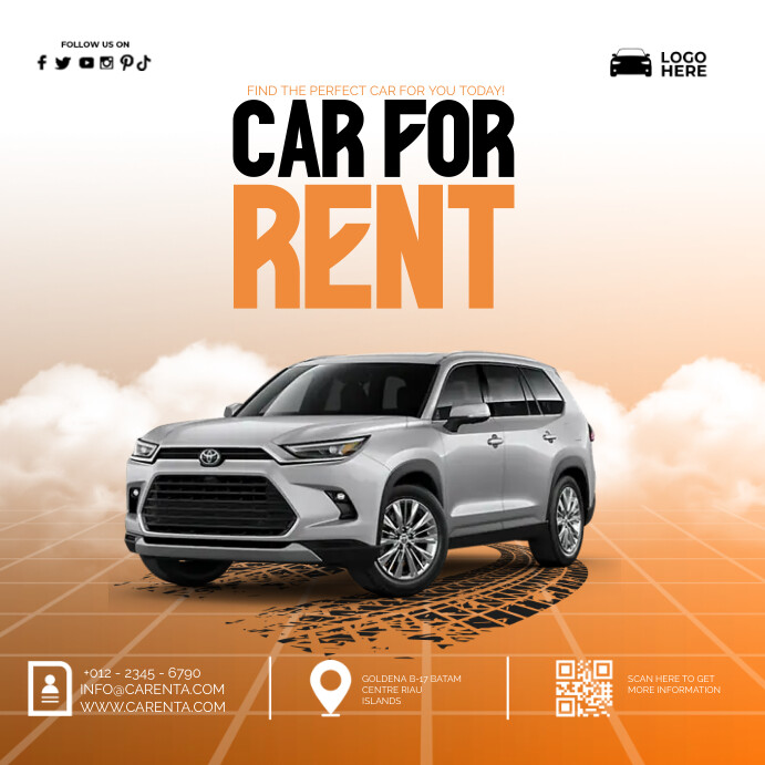 Car Rent Designs car rental Template | PosterMyWall
