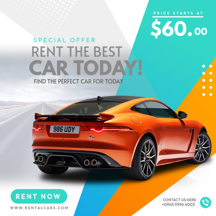 Copy of Car Rental Flyers | PosterMyWall