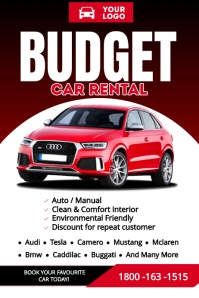Car Rental Poster Template | PosterMyWall