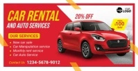 Car Rental Service Ad Template
