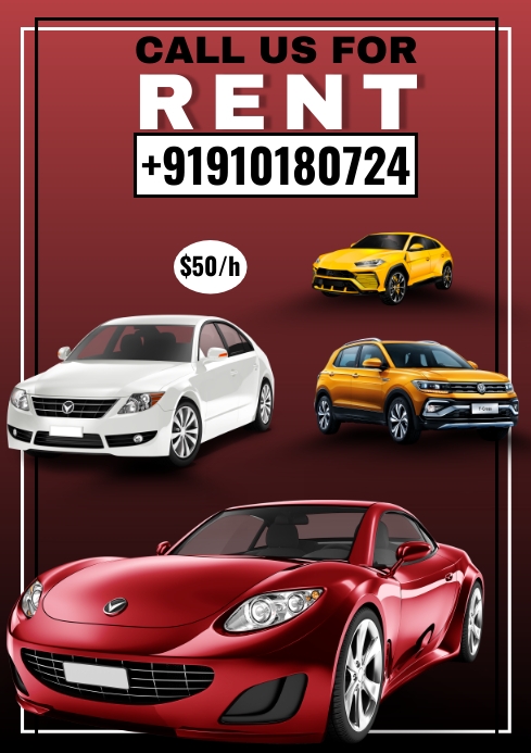 Copy of Car rental service | PosterMyWall