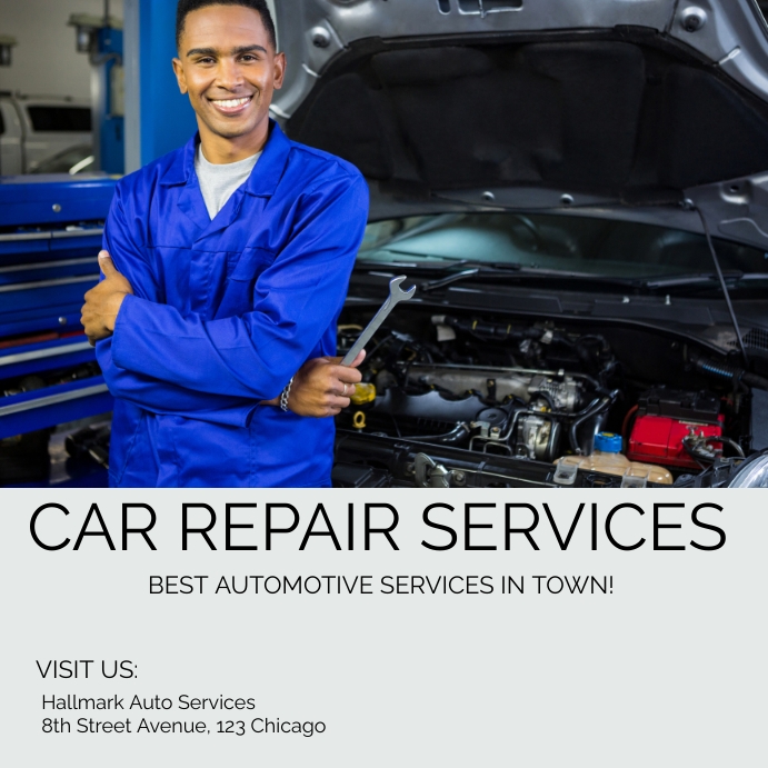 car repair Template PosterMyWall car repair Template PosterMyWall
