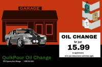 car repair/oil change/auto/car care/mecanico Banner 4 × 6 Fuß template