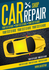 CAR REPAIR POSTER Template | PosterMyWall