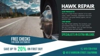 Car Repair Service Digital Advertisement Digitalt display (16:9) template