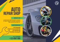 Car Repair Service Template Открытка