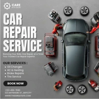 Car repair Service Template Publicación de Instagram