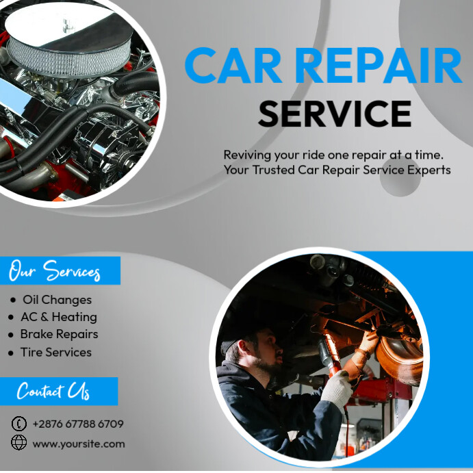 30+ Free Car Repair Digital Display (16:9) Templates | PosterMyWall
