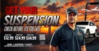 Car Repair Shop Facebook Shared Image template