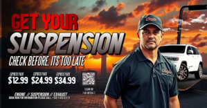 Car Repair Shop delt Facebook-billede template