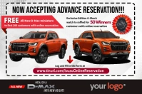 Car Reservation Label template