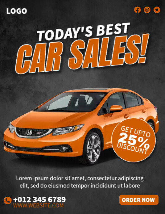 Car Sale Ads Template PosterMyWall