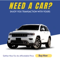 Car Sale/Boot Template Publicación de Instagram
