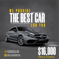 Car Sale Publicación de Instagram template