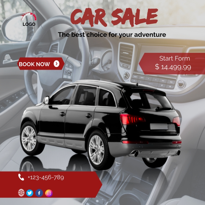 CAR SALE Template PosterMyWall