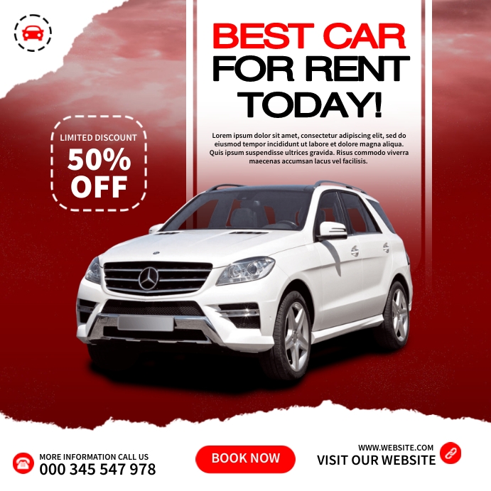 Copy of Car Sale Discount PosterMyWall