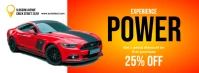 Car Sale Discount Flyer Facebook Cover Photo template