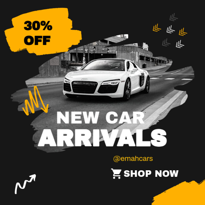 Car Sale Discount Template | PosterMyWall
