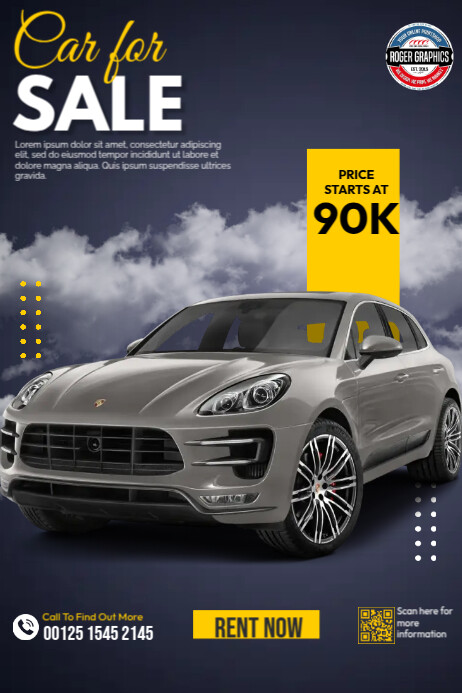 Car Sale Poster Template | PosterMyWall