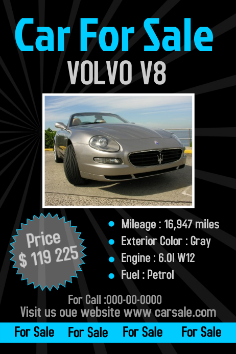 Copy Of Car Sale Poster Template PosterMyWall Copy of car sale poster template postermywall