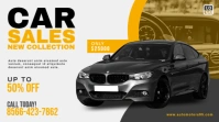 Car Sale Promotion Twitter Post Design template