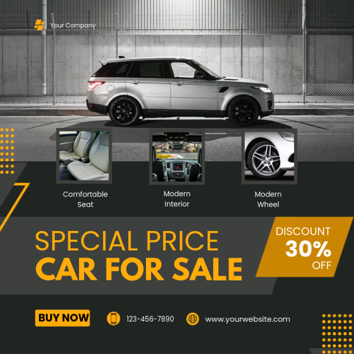 car sale template | PosterMyWall
