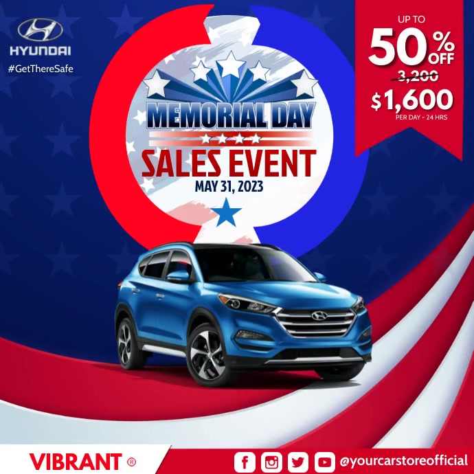 Car Sale Video Ads Publicação no Instagram template