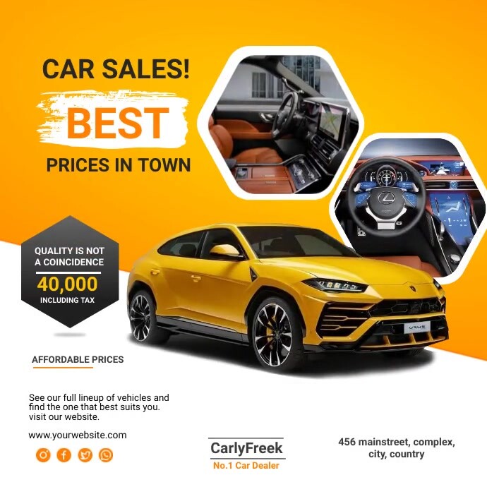 car sales Template PosterMyWall car sales Template PosterMyWall