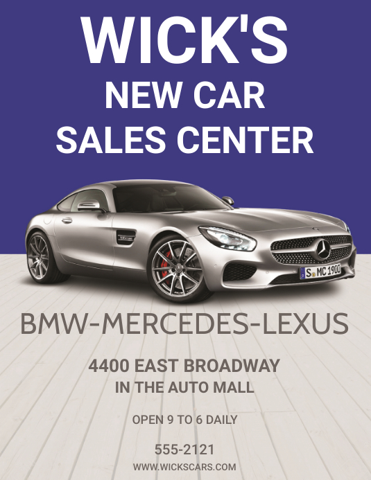 CAR SALES Template PosterMyWall