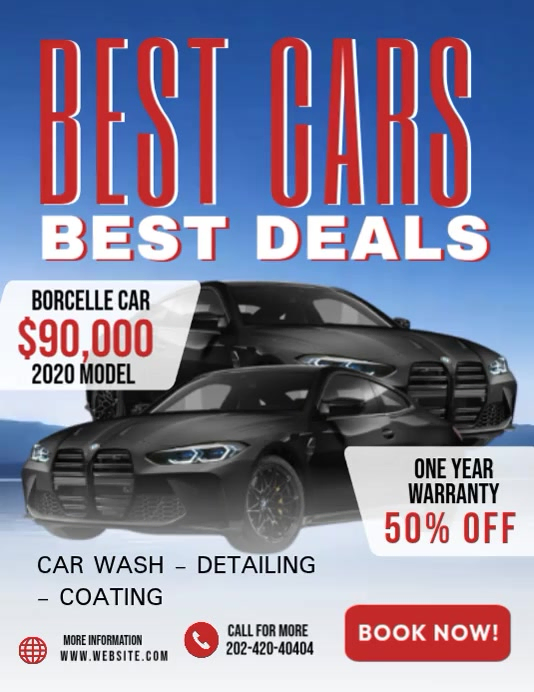 Copy of Car Sales Promotion Flyer Video | PosterMyWall
